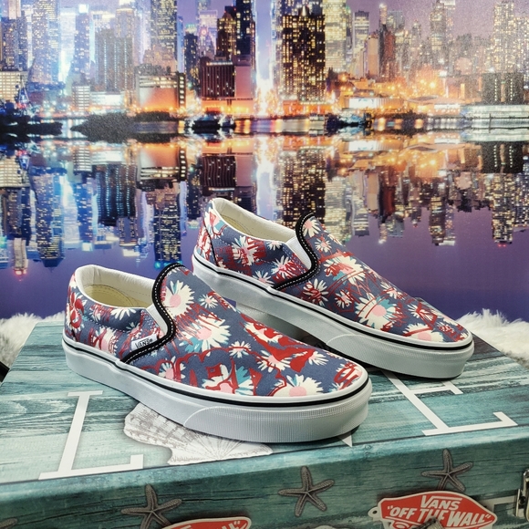 Vans Crew Floral 💐🌼 Classic slip-on (CL) - Picture 10 of 14